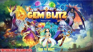 Gem Blitz: Match 3 RPG Gameplay (Android iOS)