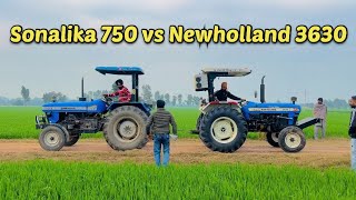 Sonalika 750 vs Newholland 3630 special edition Tractor tochan