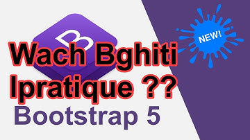 Create Web page Bootstrap in Arabic Darija تطبيق انشاء صفحة ويب من الصفر في اقل من30 دقيقة بالدارجة