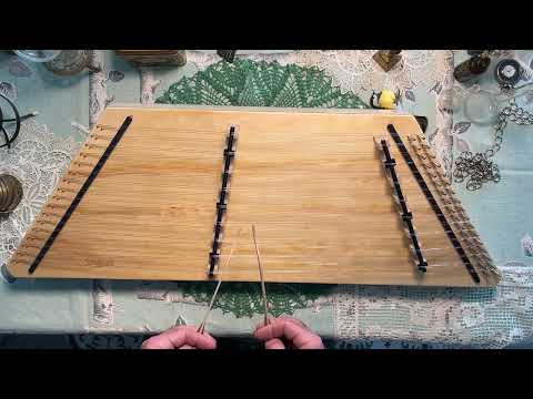 Introducing Our Brand New 9/8 Fledgling Hammered Dulcimer (Two String version)│Songbird Dulcimers