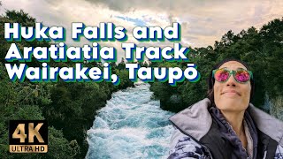 Virtual Hike: The Stunning Huka Falls and Aratiatia Track a Birdwatchers Dream (4K)