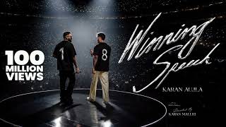 Winning Speech (Music Video) Karan Aujla | Mxrci | Latest Punjabi Songs 2024