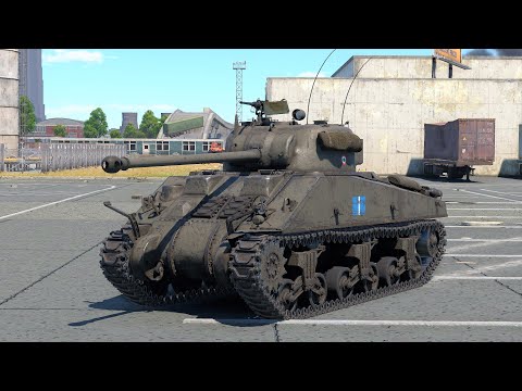 War Thunder: Italy - Sherman Vc Gameplay [1440p 60FPS]