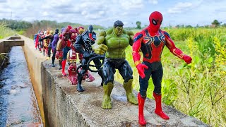 AVENGERS SUPERHERO STORY, MARVEL'S SPIDER-MAN 2 VS HULK, SPIDEY VS VENOM, THANOS VS IRON MAN.