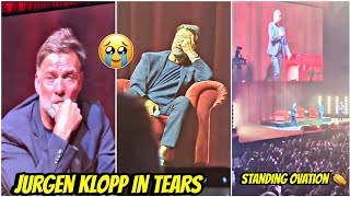 🥹Jurgen Klopp Bursts into TEARS as MASSIVE Crowd sing his name - Heartwarming