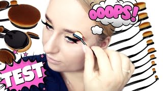 😹 WYZWANIE: CAŁY MAKIJAŻ SZCZOTKAMI! 😹