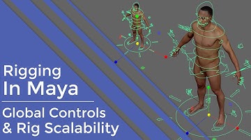 #RiggingInMaya | Part 17 | Intermediate | Global Controls & Scalability