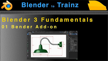 Blender to Trainz: Blender 3 Beginner Course - 32 Barn Light Modelling