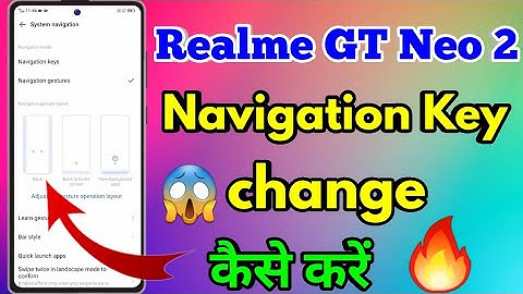 How To Change Navigation Button Realme Gt Neo 2, Realme Gt Neo 2 Virtual Button Kaise Change Kare