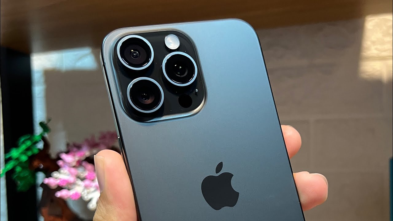 iPhone 15 Pro Max Titanium Preto | Unboxing e Impressões 🔥 - YouTube