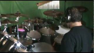 Video thumbnail of "grupo control pegaito / pegadito / drums cover by gctmusic"