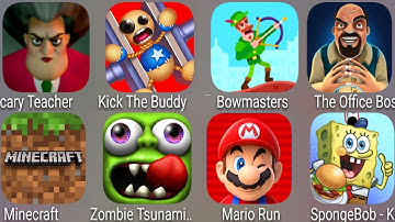 Gramic Monster Scary survival,Kick The Buddy,Minecraft,Emoji Puzzle,Survival Story,Bowmasters,HCR 2