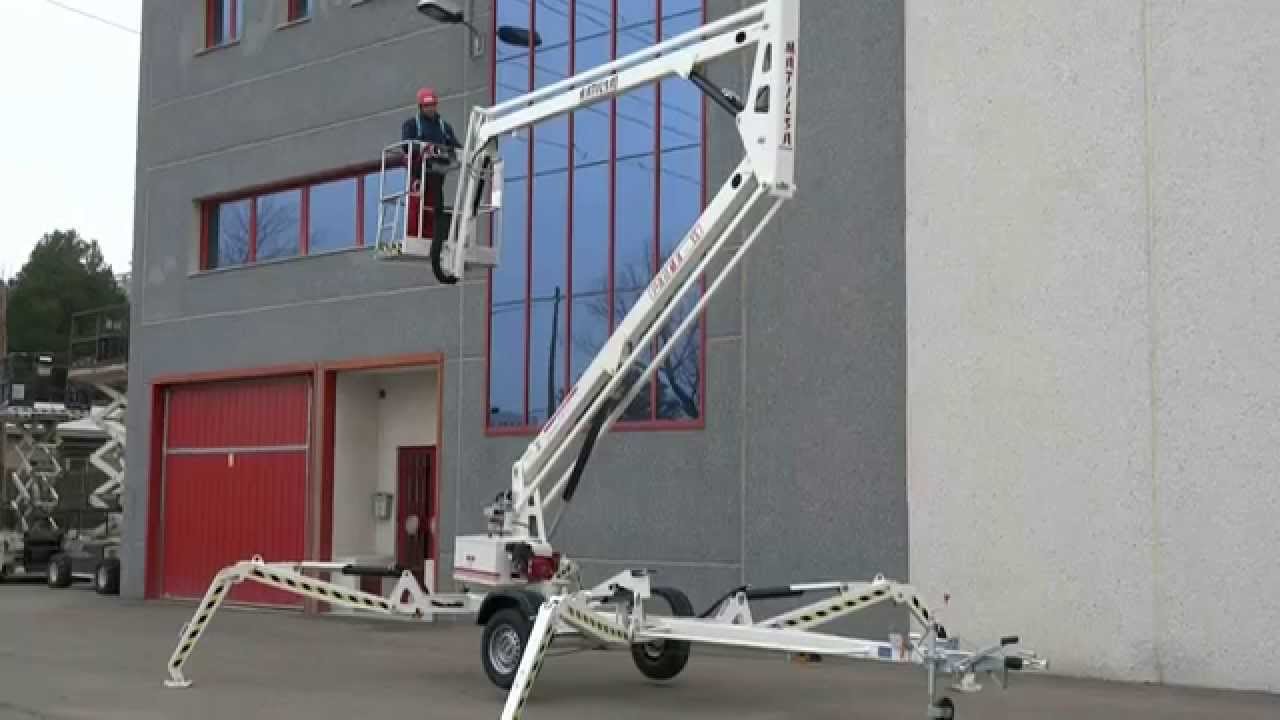 Nacelle élévatrice tractable Parma15 MATILSA