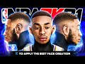 *NEW* BEST DRIPPY FACE CREATION TUTORIAL in NBA 2K21! LOOK LIKE A COMP PLAYER 😱 NBA 2K21!
