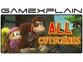 All Cutscenes in Donkey Kong Country: Tropical Freeze (Diddy, Dixie, and Cranky Variations!)