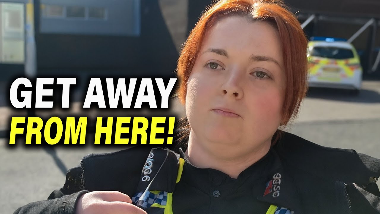 UK Cop MELTDOWN! Rogue Officer EXPLODES on Camera When Auditor Records!