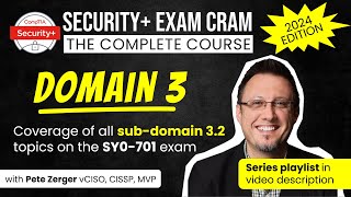 CompTIA Security+ Exam Cram  3.2 Secure Infrastructure (SY0701)