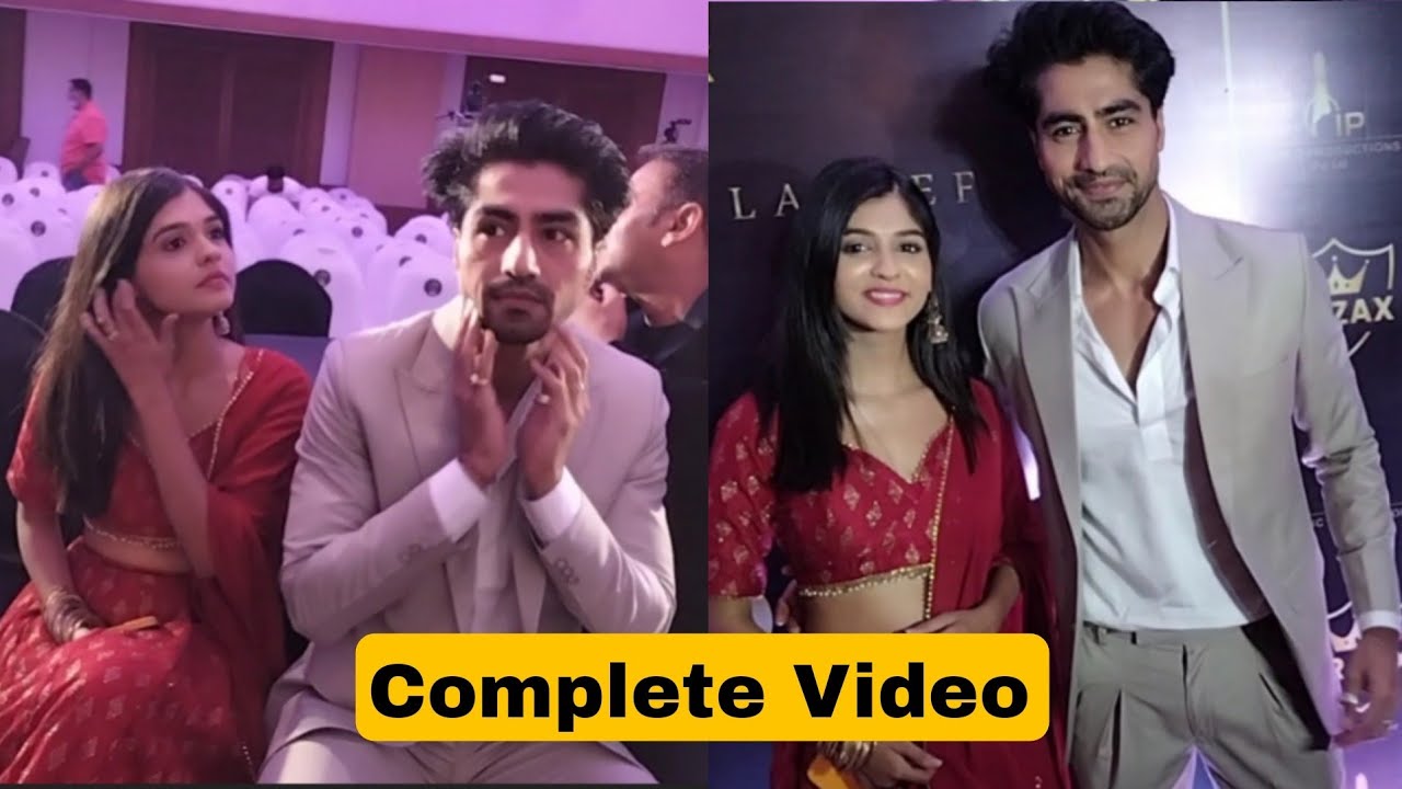 When Yeh Rishta Kya Kehlata Hai Jodi Arrives Together At IIA | Pranaali Rathod & Harshad Chopda