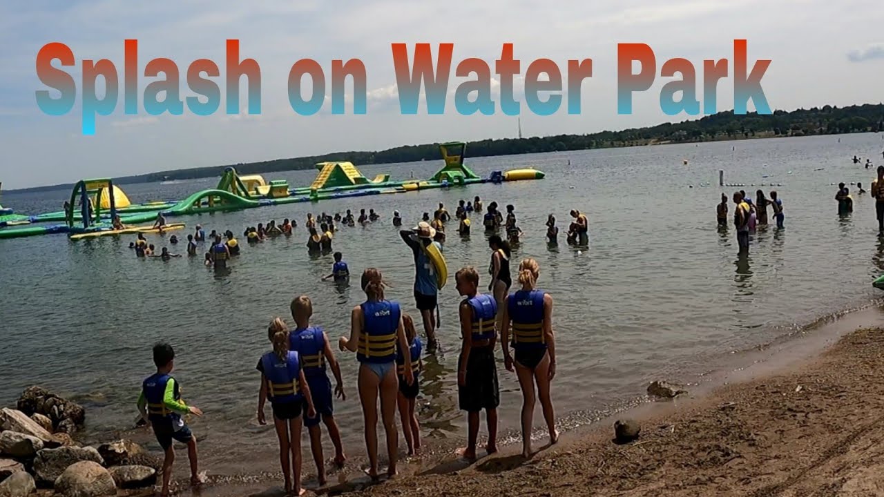 Splash on Water Park, Centennial Beach Barrie Ontario Canada buhay