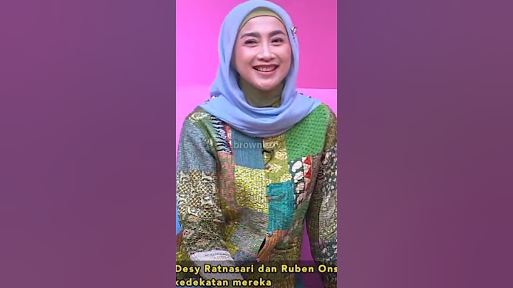 Awal mula kedekatan Ruben Onsu dan Desy Ratnasari