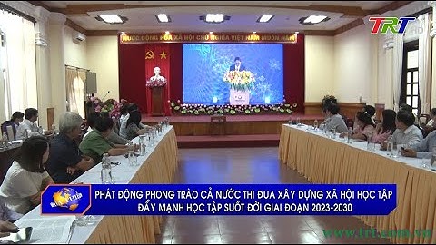 Xây dựng xã hội học tập là gì năm 2024