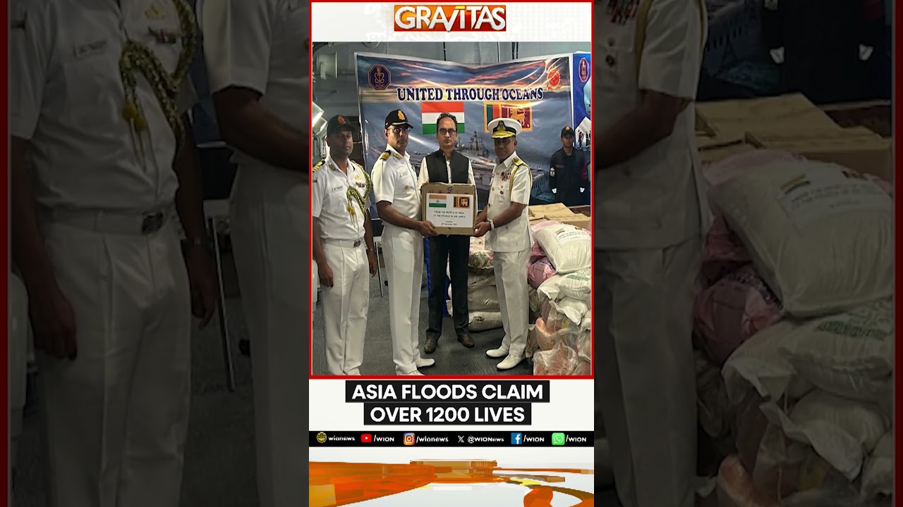 Delhi Increases Aid To Sri Lanka As Floods Across Asia Leave Over 1,200 Dead