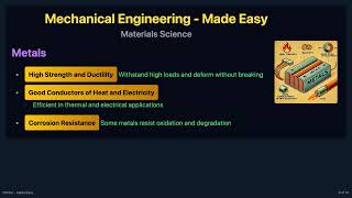 Materials - Discover The Wonders Of Materials Science - Mechanical Engineering - Made Easy -