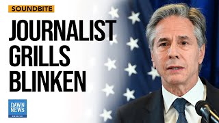 Journalist grills Blinken on Israeli “General’s Plan” in Jabalia | Dawn News English