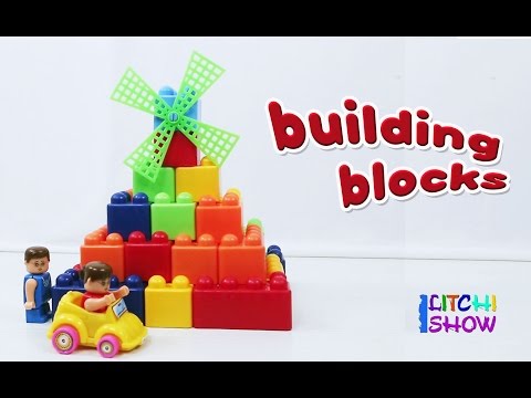 pyramid building blocks toys