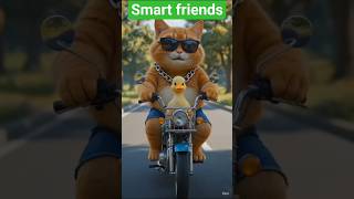 Smart cat #viral #funny #trending shorts