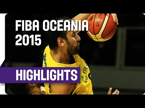 Tall Blacks vs. Boomers - Game 2 Highlights - 2015 FIBA Oceania Championship