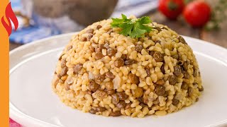 Mercimekli Bulgur Pilavı Tarifi Nasıl Yapılır?