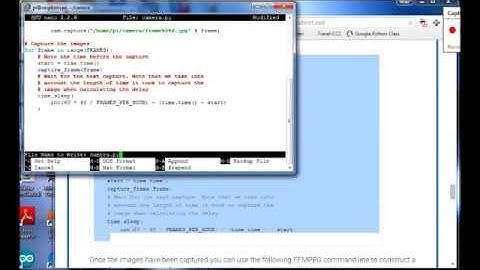 Raspberry Pi Camera with Python