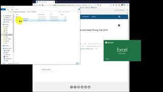 Excel Introduction - Portfolio Theory - Part 1 of 8