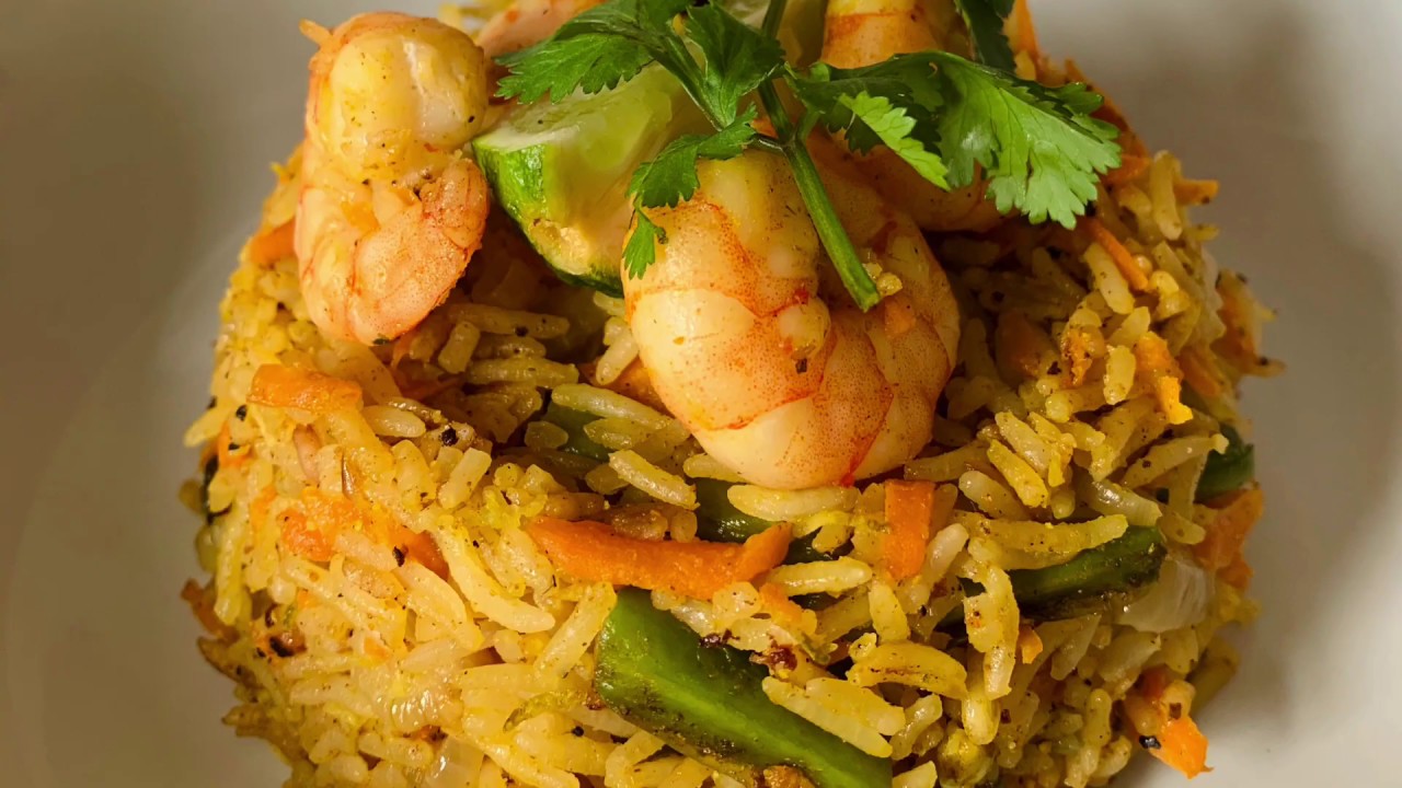Pasanda Spiced Prawn Pilaf, courtesy of Hello Fresh ! YouTube