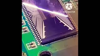 IC cutting on laser short shortsvideo viral vishwakarmatechnology