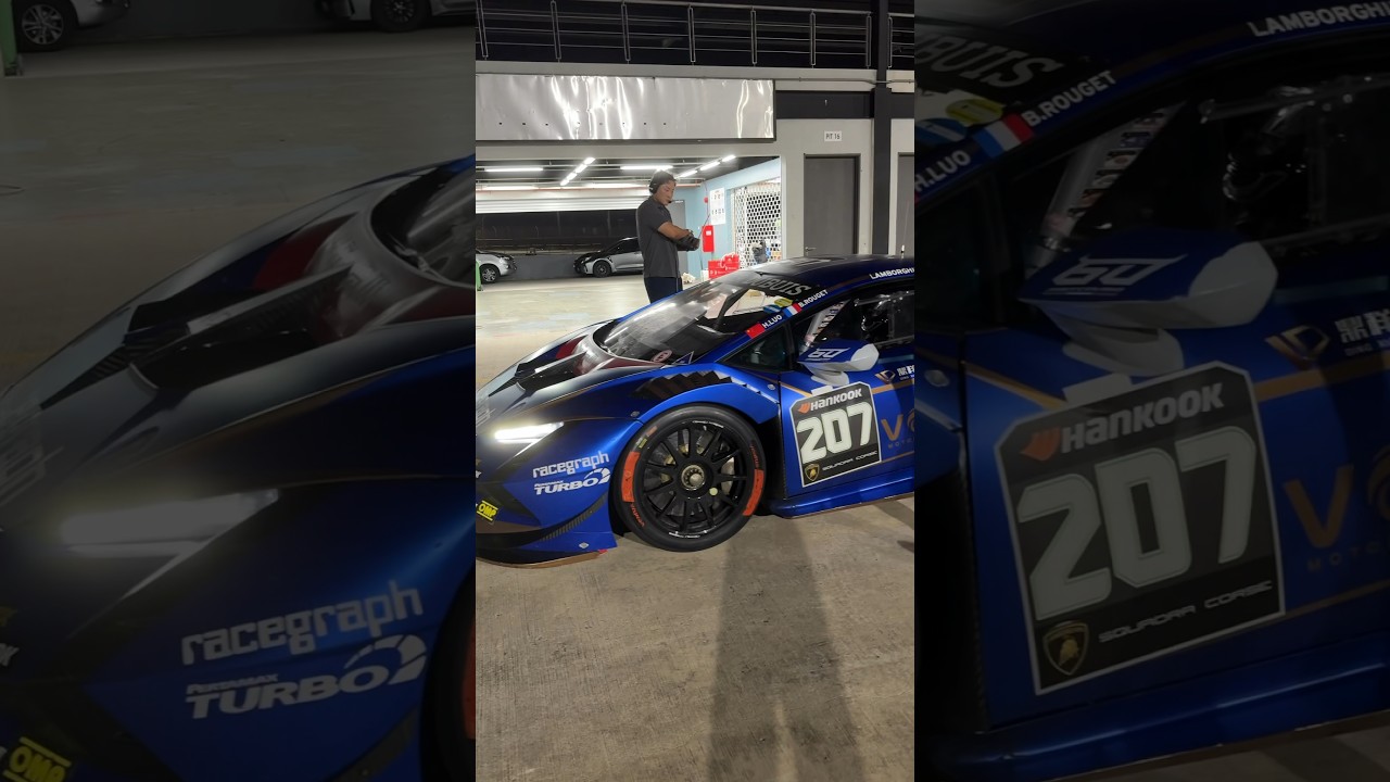 Racegraph  Lamborghini Super Trofeo Evo 2 Sepang Test 