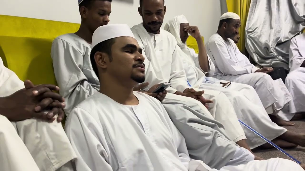 مدحة نسيم الروضة ..المادح والراوي محمد الباقر الشيخ الصافي ..بمنزل طه الشيخ الجنيد