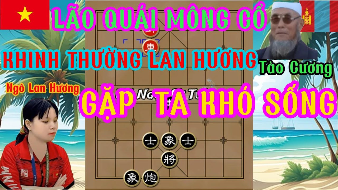 Ngô Lan Hương  gặp lão quái mông cổ khinh thường,kết đắng nhớ đời bị Hương dạy bài học...