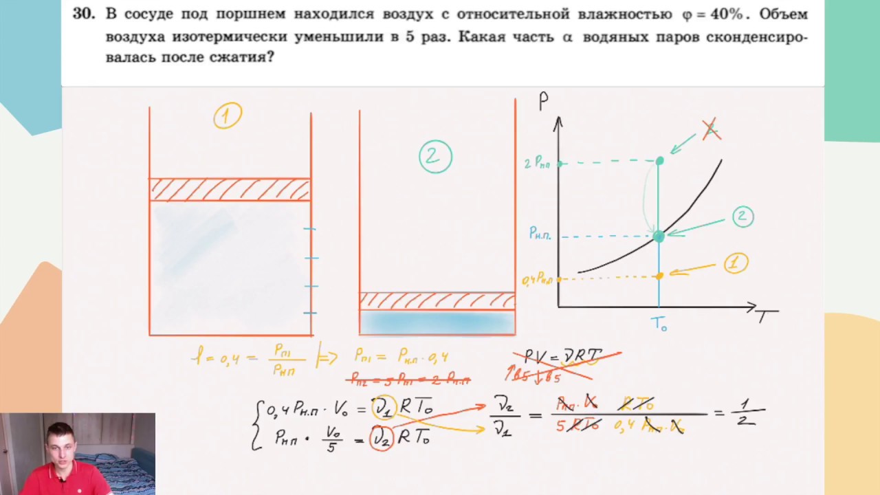 в сосуде под тяжелым поршнем находится воздух. пар под поршнем. давление  пара в сосуде при увеличении объема. в процессе 1-2 давление …. зависимость давления воздуха от объема.