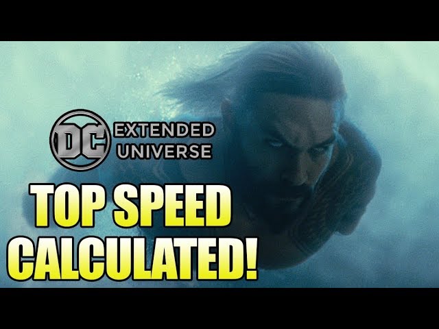 How Fast is the DCEU Aquaman Underwater?