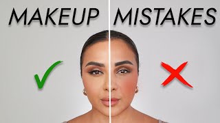 TOP MAKEUP MISTAKES + HOW TO CORRECT THEM | NINA UBHI