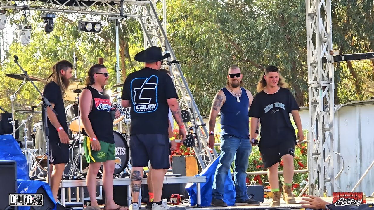 Bindoon Rok Bindoon Burnouts MULLET COMPETITION 👱 - YouTube