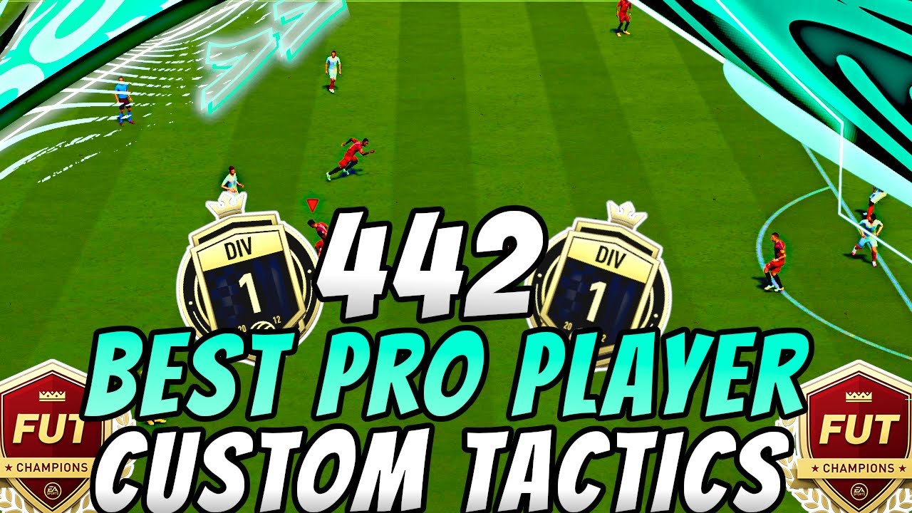 BEST POST PATCH FIFA 21 PRO PLAYER 442 CUSTOM TACTICS & PLAYER