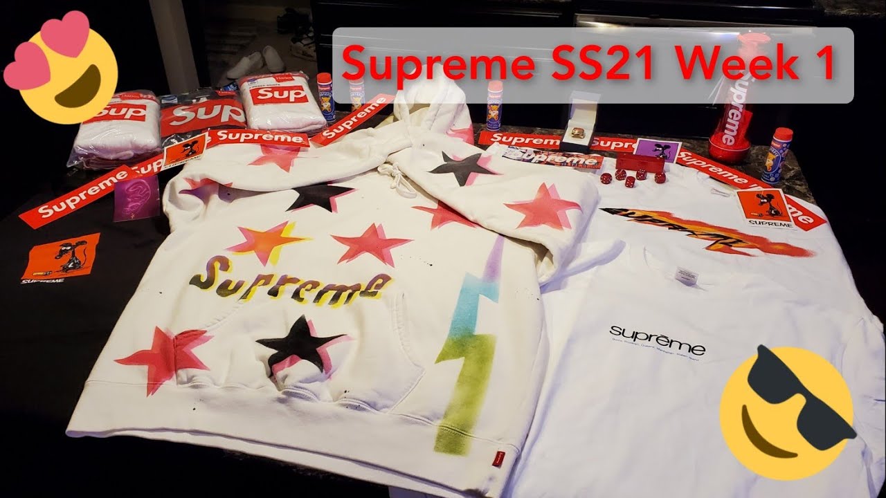 Supreme SS21 Week 1 Full Haul