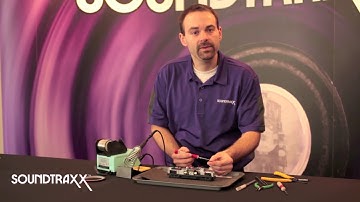 SoundTraxx Tsunami2 TSU-21PNEM Installation in an Atlas Master SeriesModel