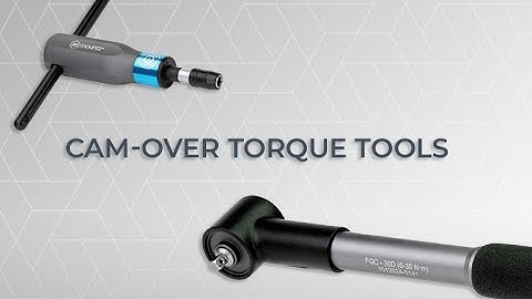 Mountz Torque Webinar: Error-Proofing the Fastening Process with Cam-Over Torque Tools