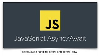 Ep1: async/await - handling errors and control flow, streamed Fri 16 Feb