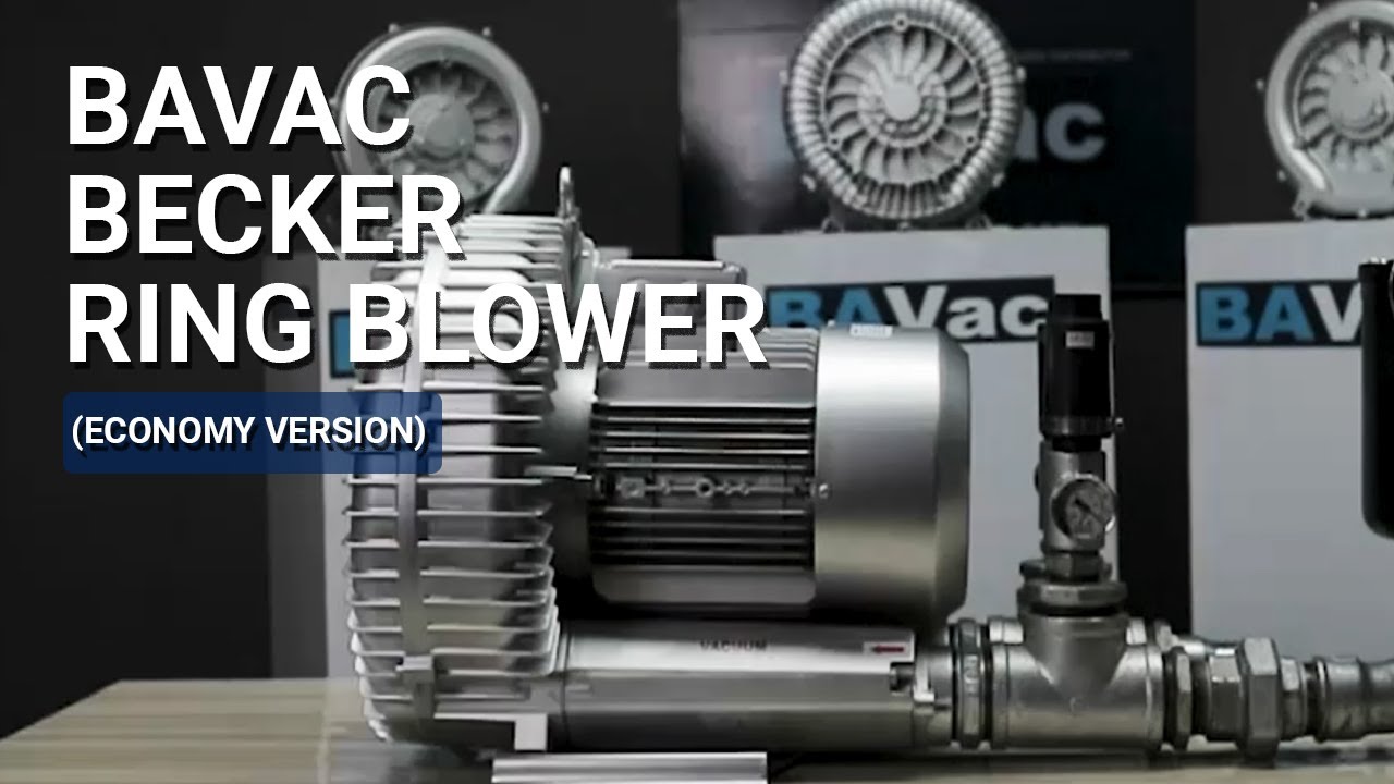 BAvac , Becker Ring Blower ( Economy Version) YouTube