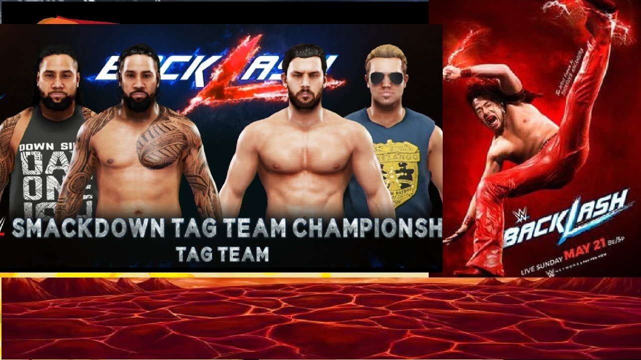 Backlash (2017)  | The Usos (Jey Uso and Jimmy Uso) vs. Breezango (Fandango and Tyler Breeze)